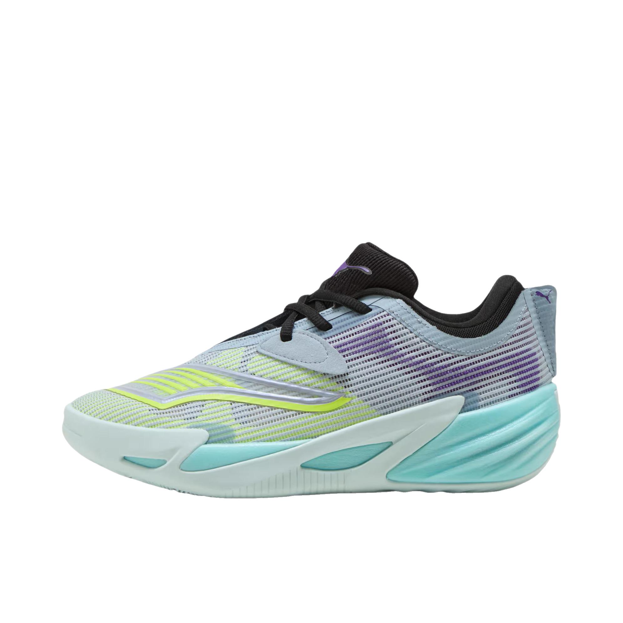 推荐商品：Puma/彪马 ALL PRO NITRO 2 篮球鞋 抗扭轻量百搭耐磨低帮系带 低帮/海之幻影/硝基蓝/浓薄荷/波斯蓝 