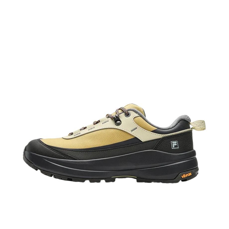推荐商品：FILA/斐乐 行者HIKER 登山鞋 户外鞋 防滑耐磨运动 女款/油黄色/深鸥灰 