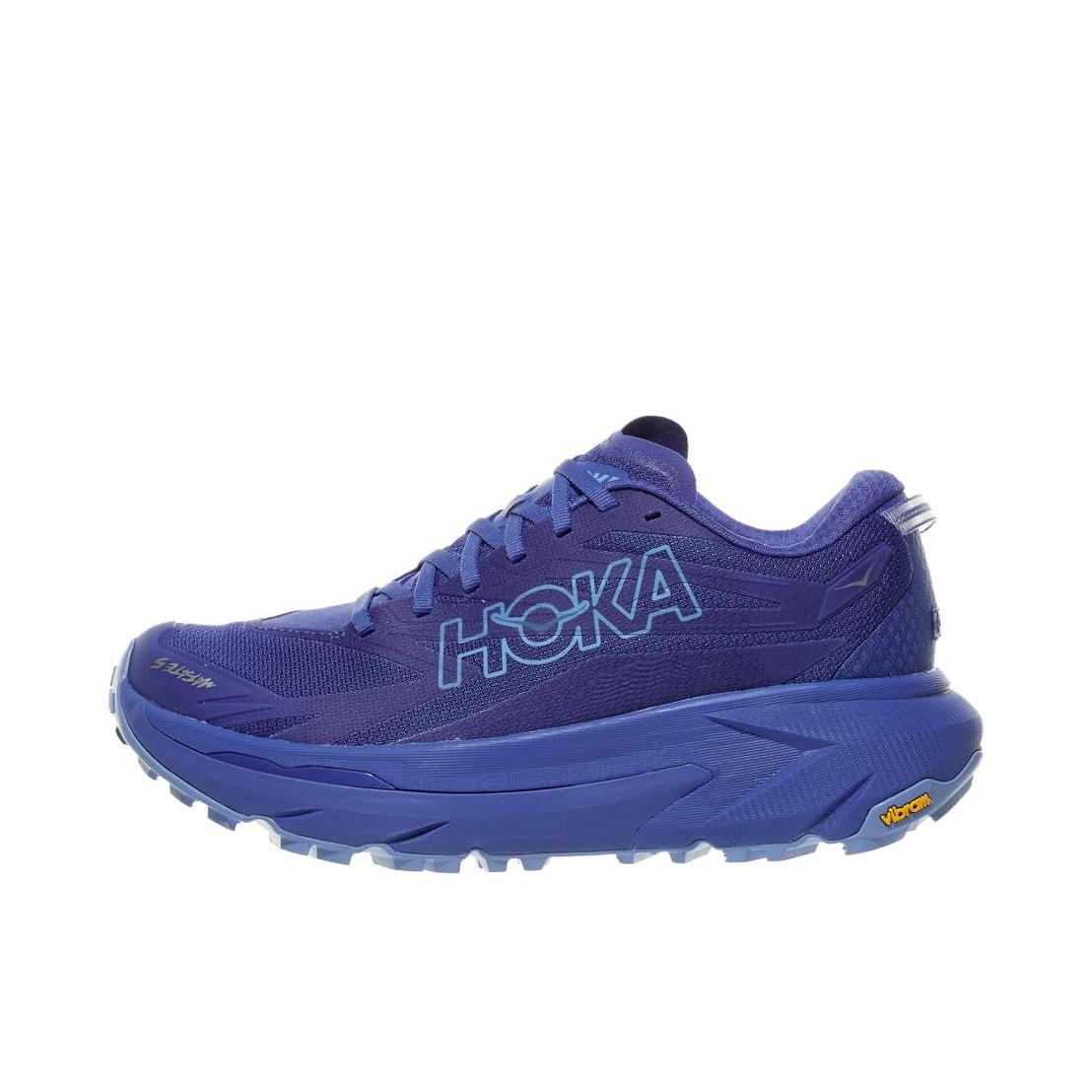 推荐商品：HOKA ONE ONE 马法特 5 MAFATE 5 越野跑鞋 公路透气复古超轻 蓝色