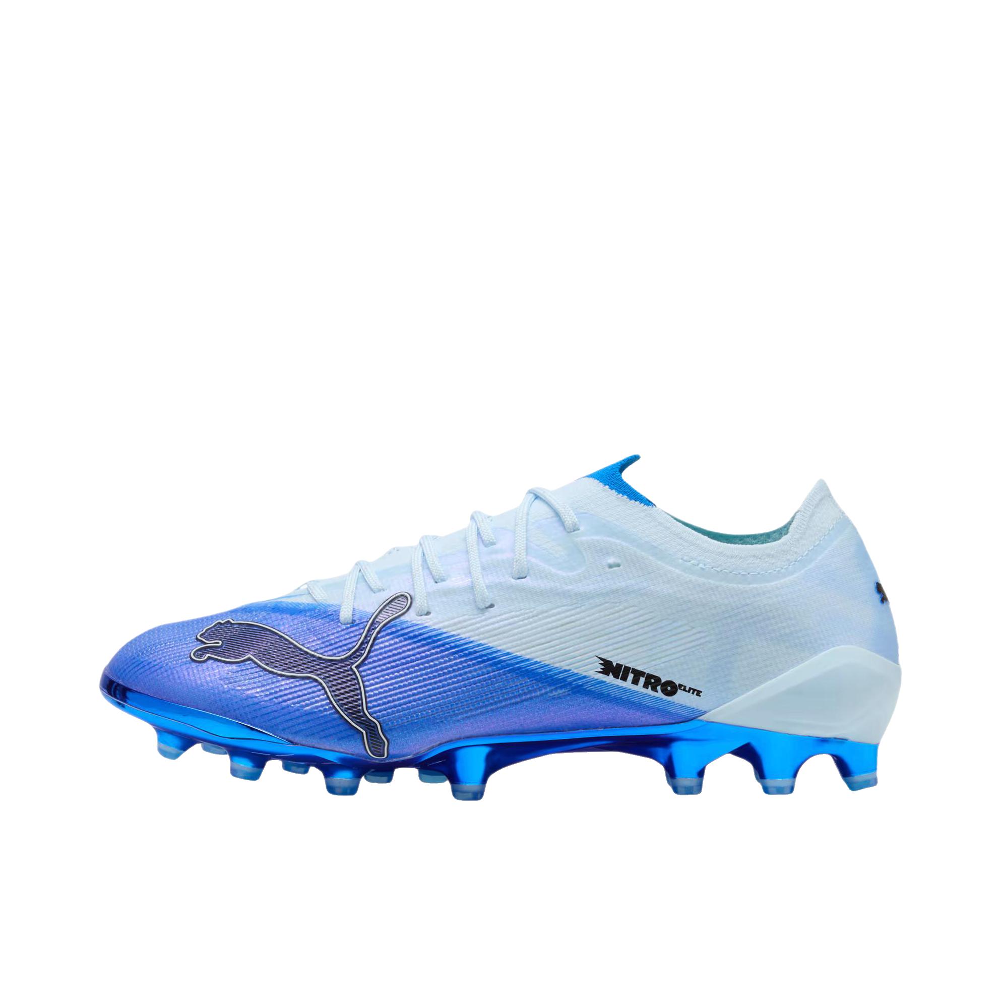 推荐商品：Puma/彪马 Ultra Nitro 7 ULTIMATE AG 足球鞋 胶质短钉人造草坪百搭透气 超蓝色/冰蓝色/puma黑/青柠汁 