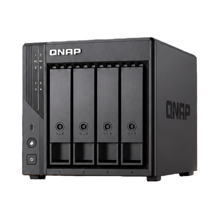 推荐商品：QNAP/威联通 Qu405 四盘位 NAS网络储存 家庭私有云 照片备份 影音存储