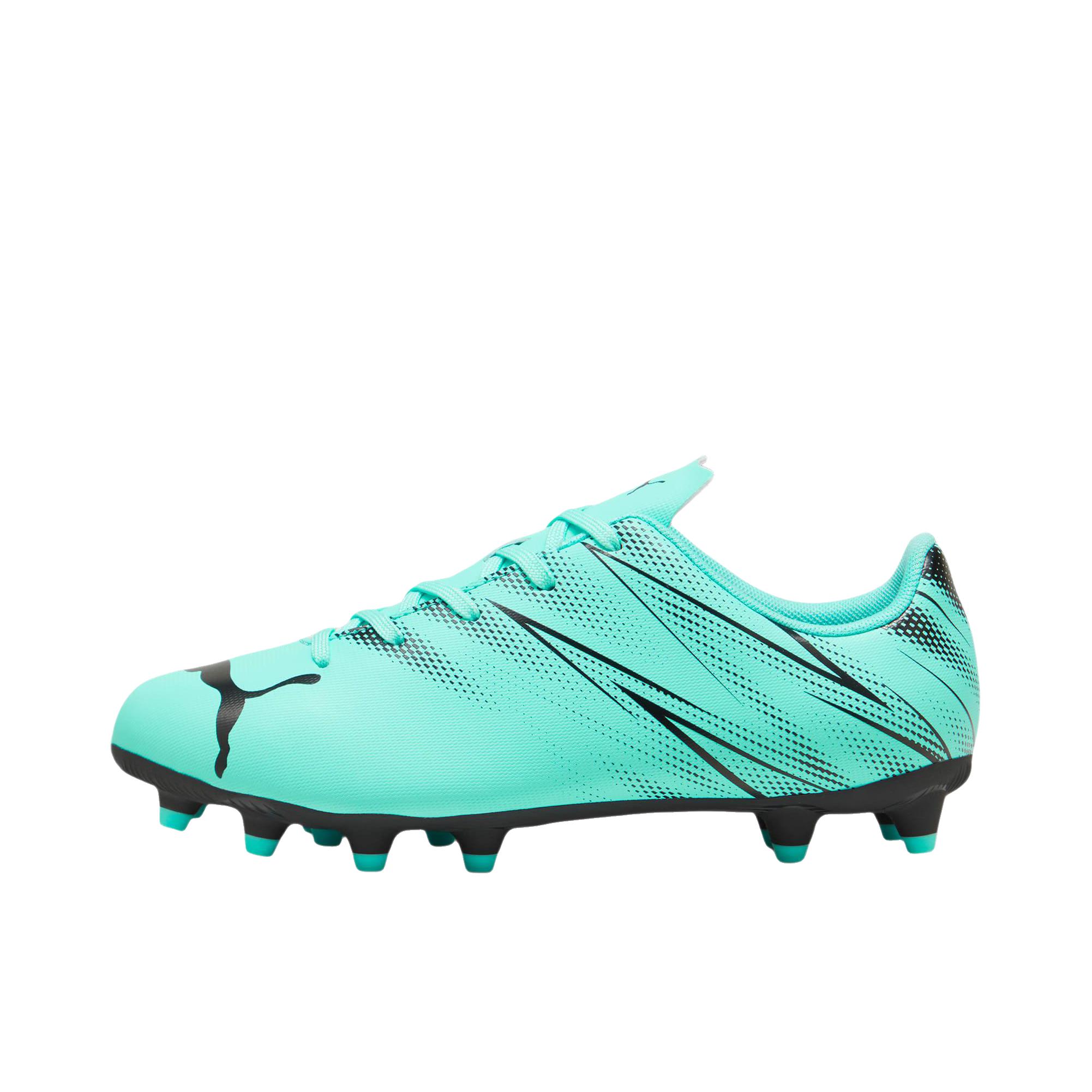 推荐商品：Puma/彪马  Attacanto FG/AG  混钉 胶质 草坪  足球鞋 钉鞋 低帮/大童/绿色/黑色 