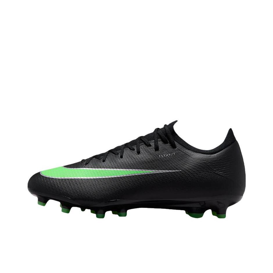 推荐商品：Nike Mercurial Vapor 17 Pro AG 足球鞋 胶质短钉人造草地 黑色/绿色