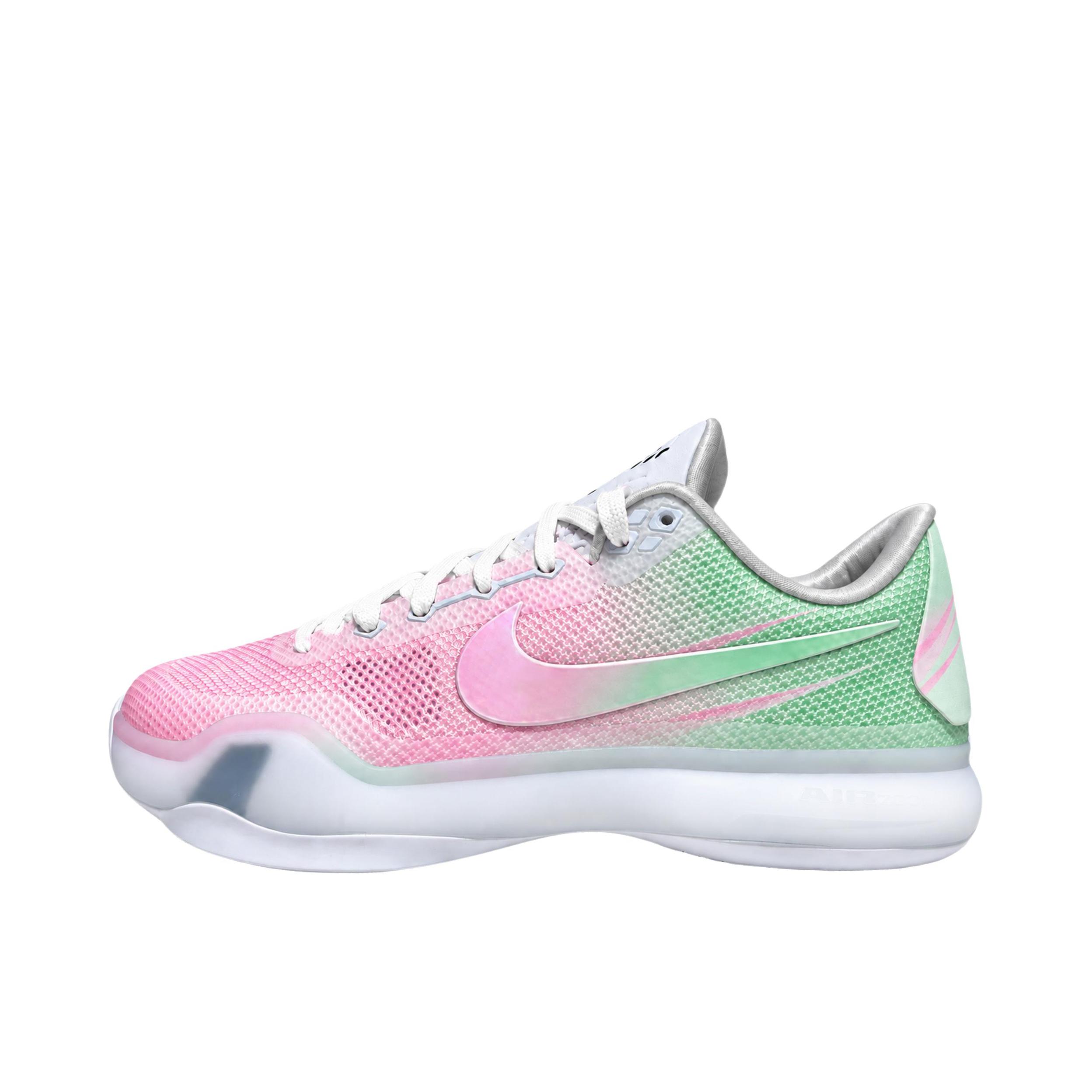 推荐商品：定制款 Nike Kobe 10 篮球鞋 甜酷竞技耐磨 低帮/春序幻彩