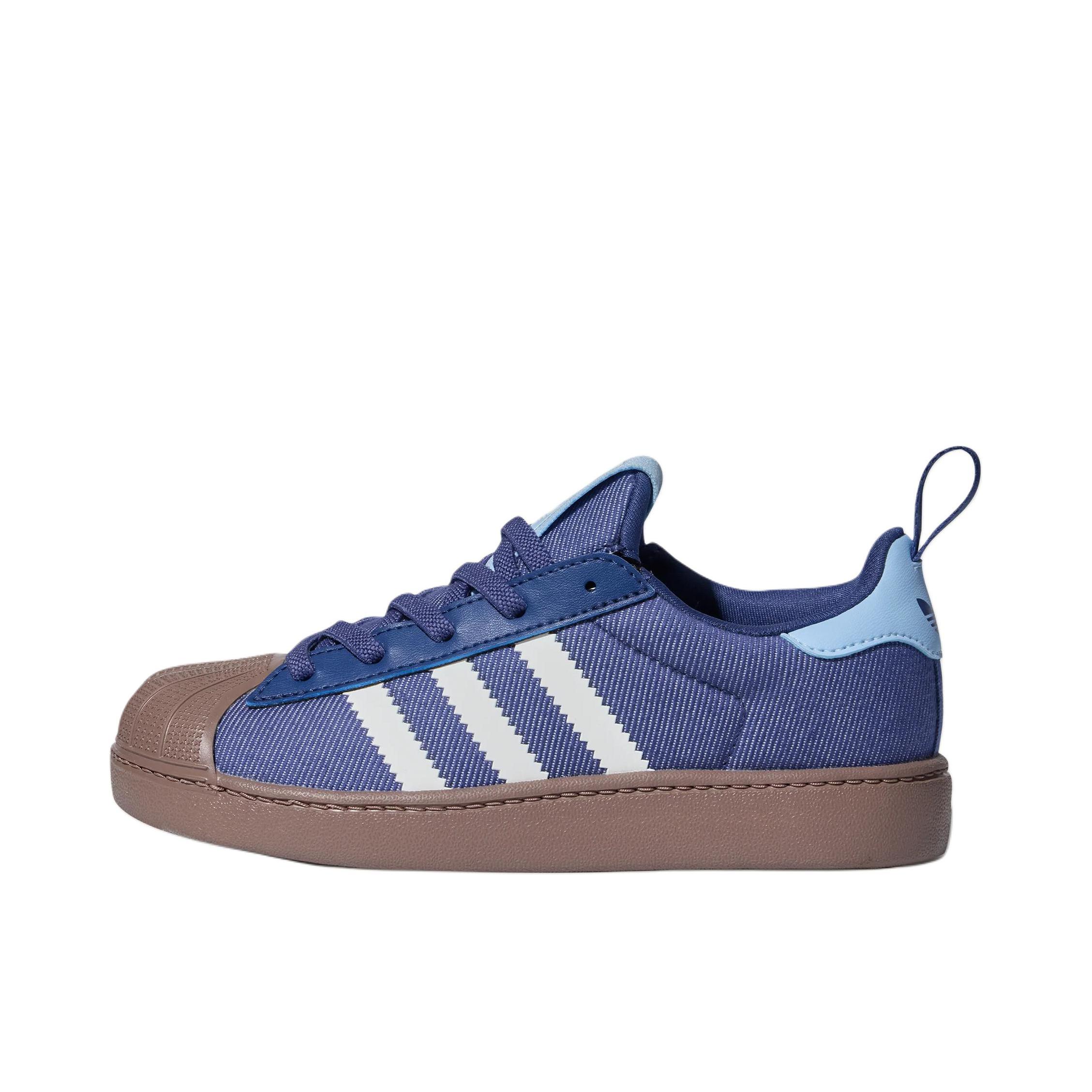 推荐商品：adidas Originals SUPERSTAR QUICKON 板鞋 系带圆头 低帮/大童/紫色/亮白色/粉色/蓝色