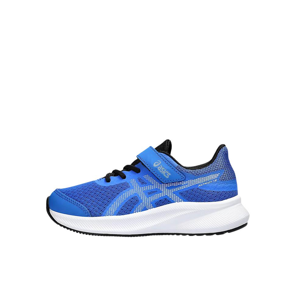 推荐商品：Asics/亚瑟士 Patriot 13 防滑 耐磨 运动鞋儿童 低帮/小童/蓝色