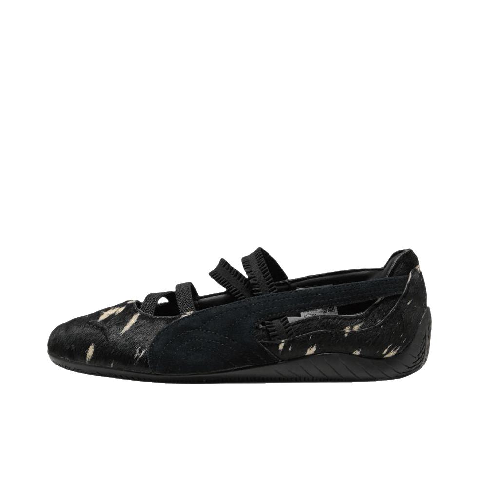 推荐商品：【朴彩英同款】Puma/彪马 Speedcat Ballet 休闲 平跟 运动风 芭蕾风 薄底 玛丽珍 单鞋 女款/黑色/金色
