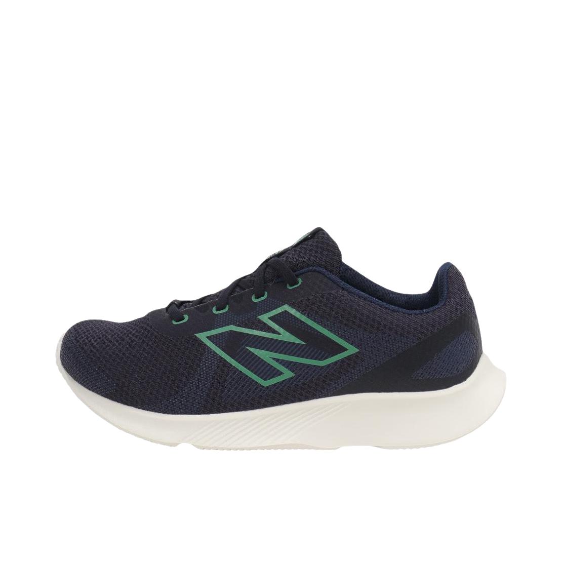 推荐商品：New Balance E430 v4 运动休闲鞋 柔软系带厚底圆头 4E宽/低帮/深海军蓝 