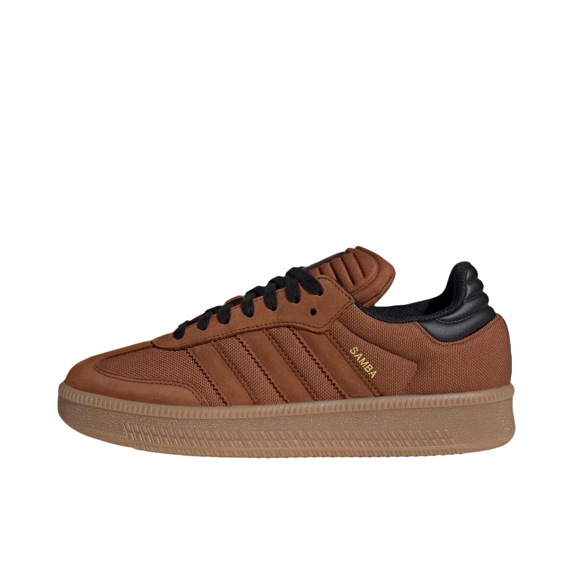 推荐商品：adidas Originals Samba XLG 板鞋 T头鞋 减震轻便防滑耐磨舒适百搭简约薄底 低帮/暗铜色/胶色