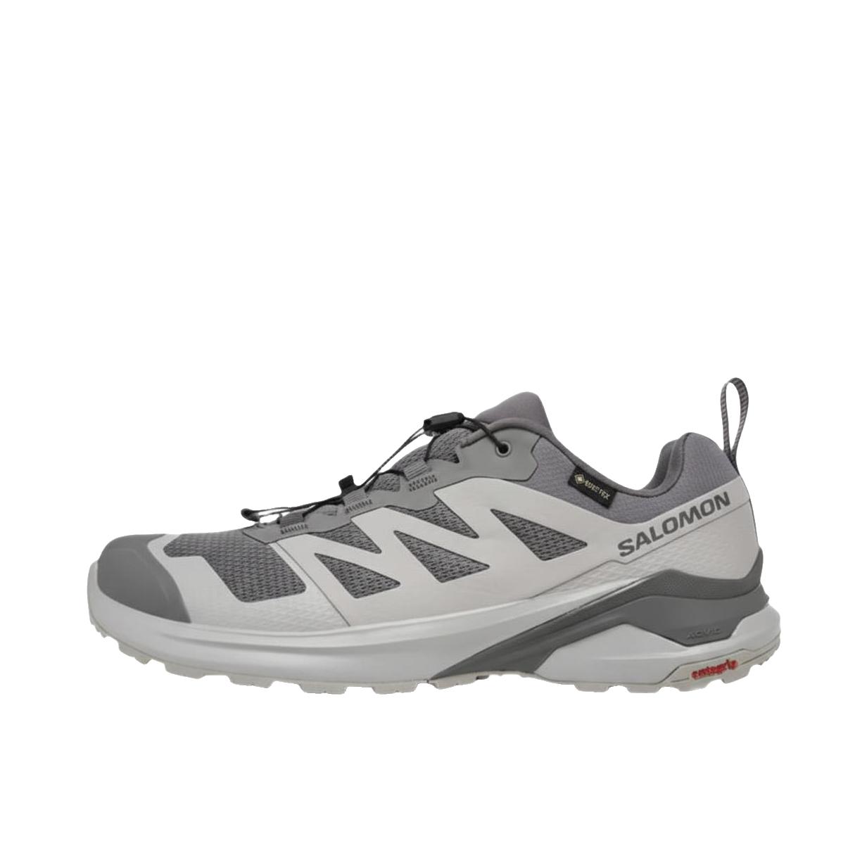 推荐商品：Salomon/萨洛蒙 X-Adventure GTX 防滑耐磨 防水越野 抓地 登山 户外鞋 徒步鞋 低帮/水泥灰