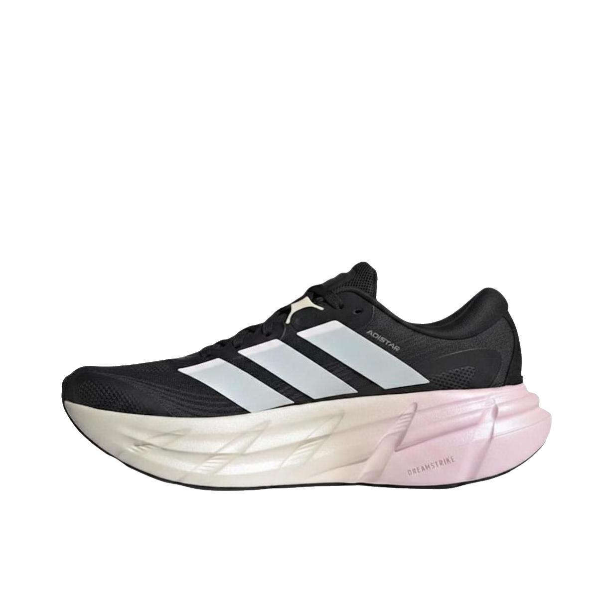 推荐商品：adidas Adistar 5系列 跑鞋 透气舒适百搭 低帮/黑色/蓝色/粉色 