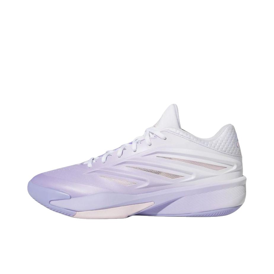 推荐商品：adidas CRAZY ENERGY 篮球鞋 缓震回弹实战稳定 低帮/薰衣草紫/白色
