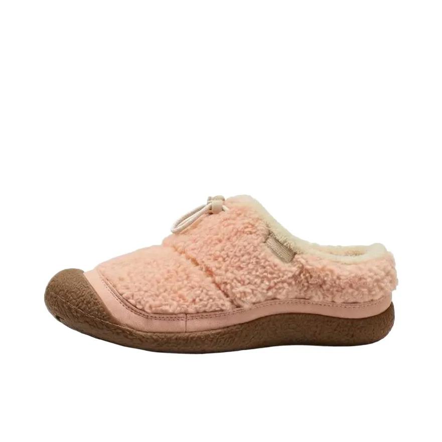 推荐商品：KEEN/科恩 加绒 保暖 一脚蹬 户外休闲鞋 加绒/女款/胭脂粉