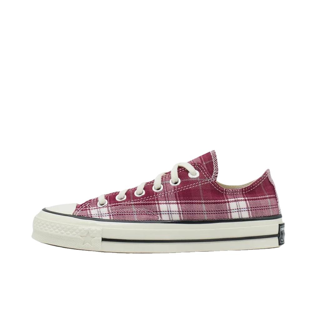 推荐商品：Converse/匡威 CHUCK 70 X 帆布鞋 舒适防滑百搭 低帮/酒红色