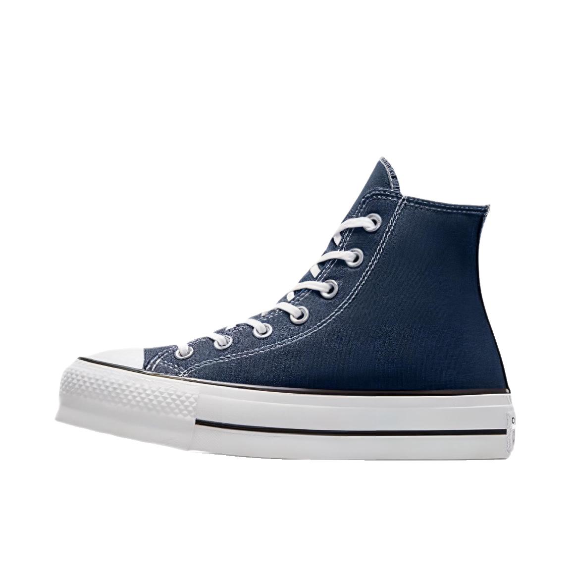 推荐商品：Converse/匡威 Chuck Taylor All Star 帆布鞋 常青款轻便防滑耐磨百搭复古圆头减震贴合高帮 女款/海军蓝