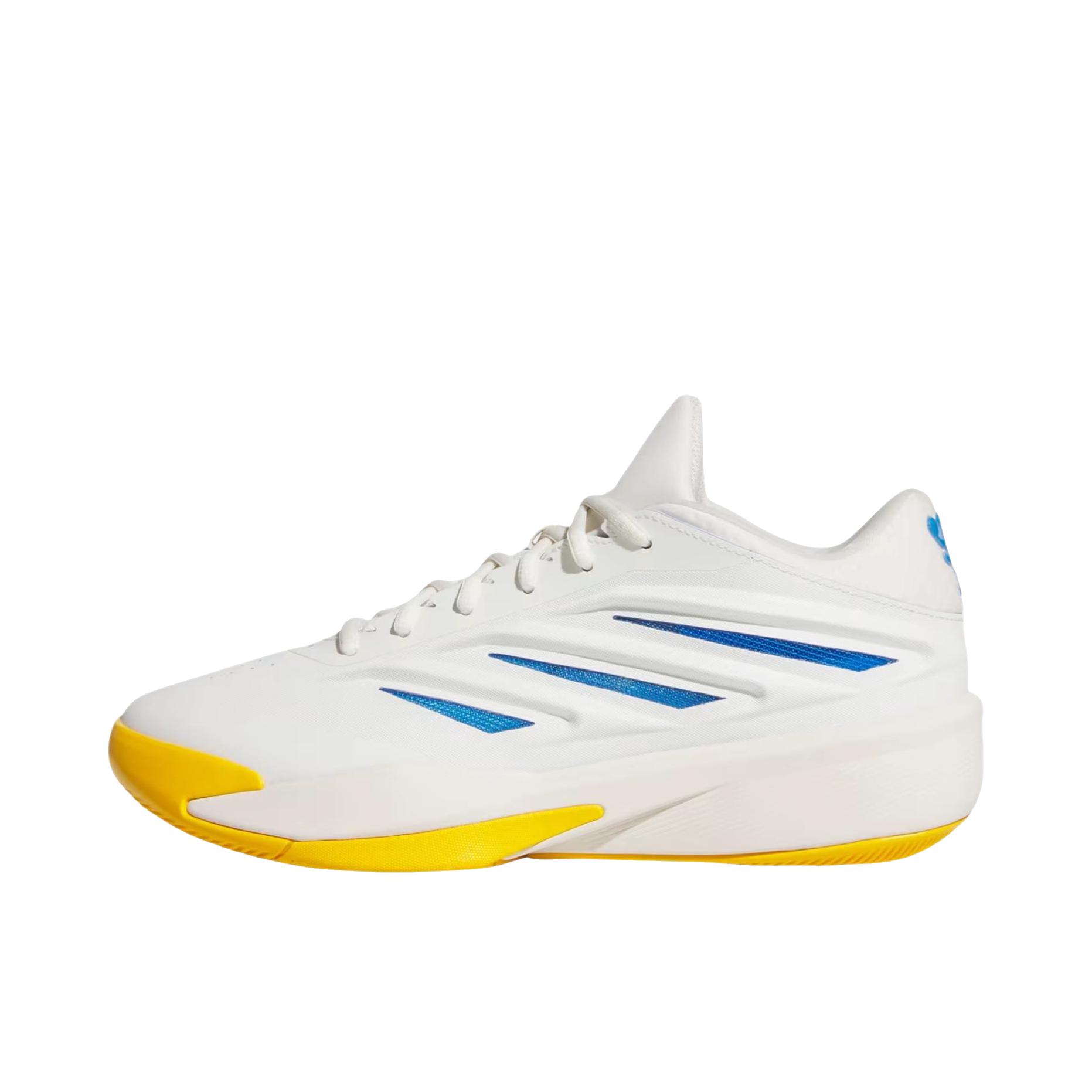推荐商品：adidas CRAZY ENERGY 篮球鞋 缓震回弹实战稳定 低帮/米色/白色/亮蓝色/浅黄色