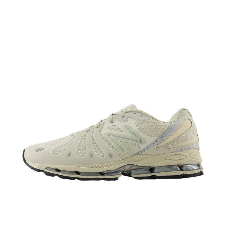推荐商品：New Balance 1890 跑鞋 系带圆头厚底舒适贴合机能风 D宽/米色/白色