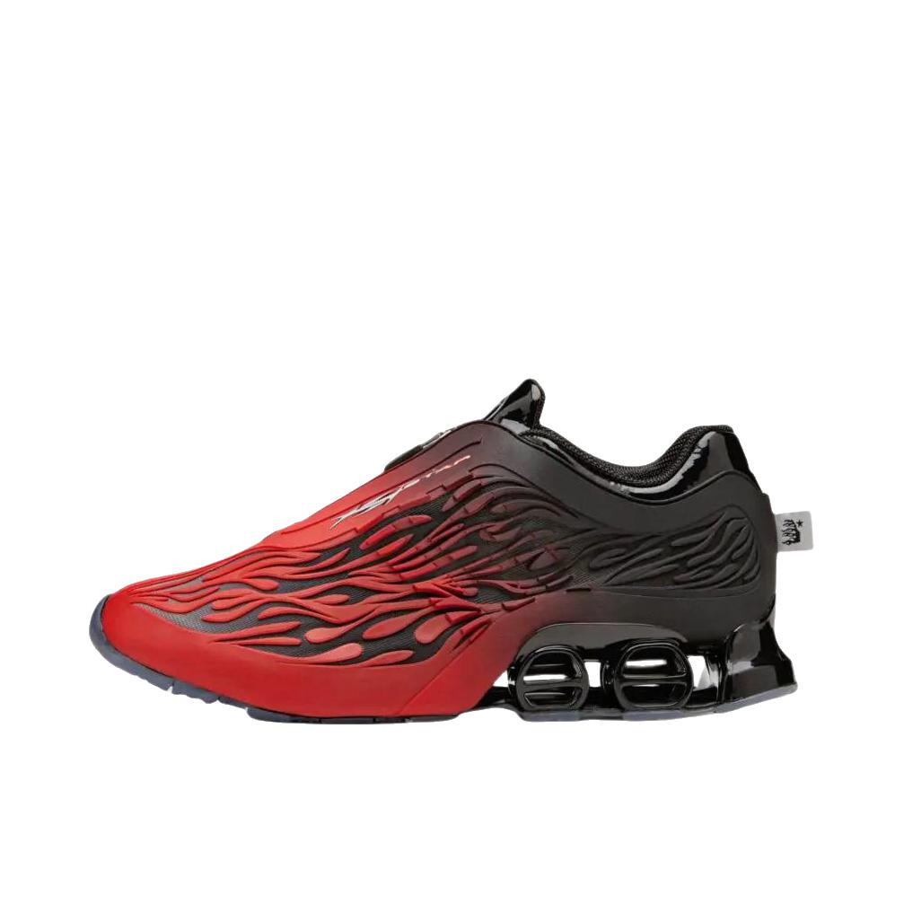 推荐商品：adidas Originals megaride s2 运动休闲鞋 时尚舒适防滑耐磨贴合 Hellstar联名/低帮/红色/黑色 