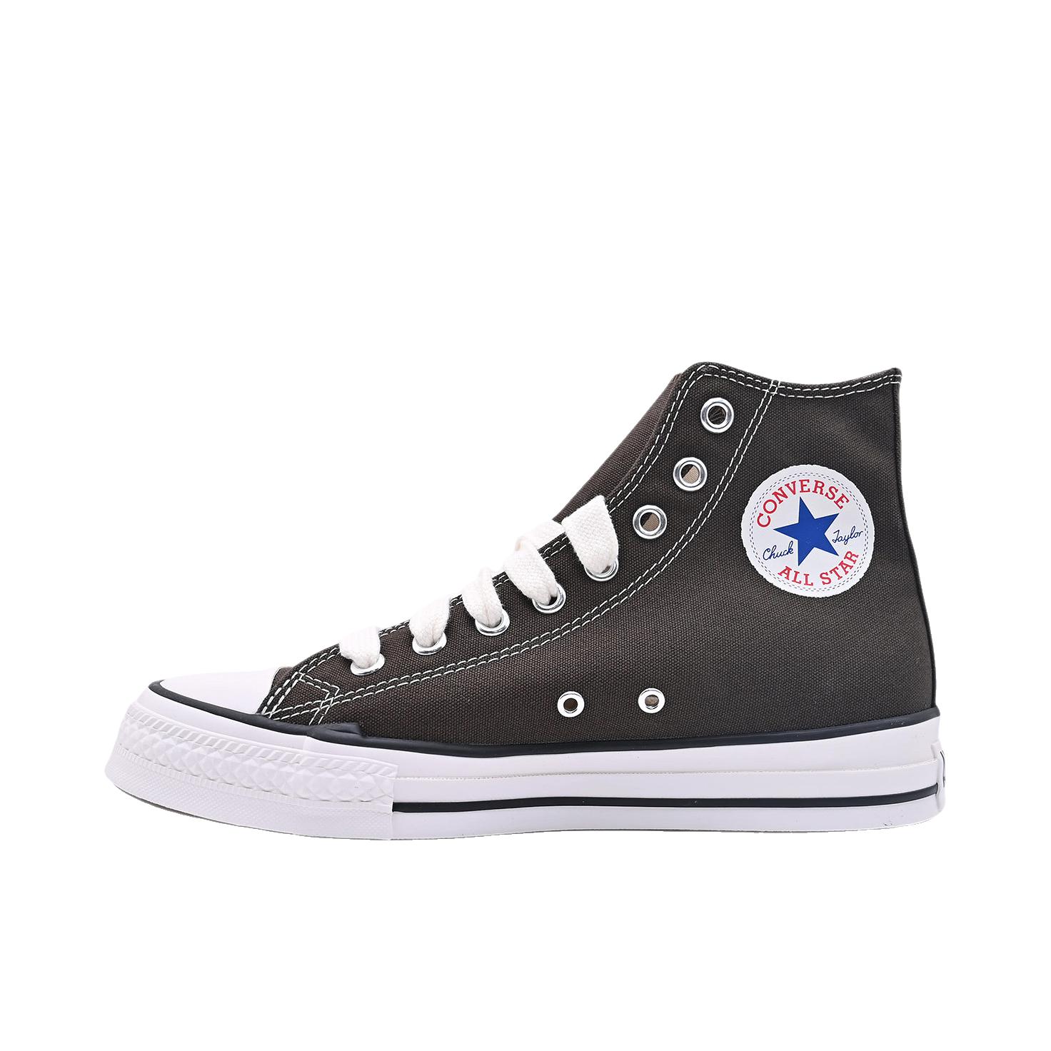 推荐商品：Converse/匡威 Chuck Taylor All Star 帆布鞋 常青款轻便防滑耐磨百搭复古圆头减震贴合高帮 高帮/深橄榄绿