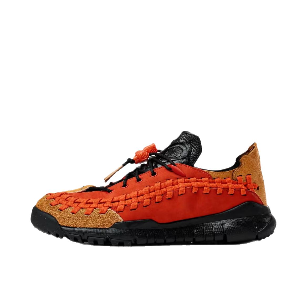 推荐商品：Nike Air Footscape Woven 时尚潮流 编织 舒适缓震 防滑耐磨 绒面革 轻便 运动休闲鞋 Soul Goods联名/红色