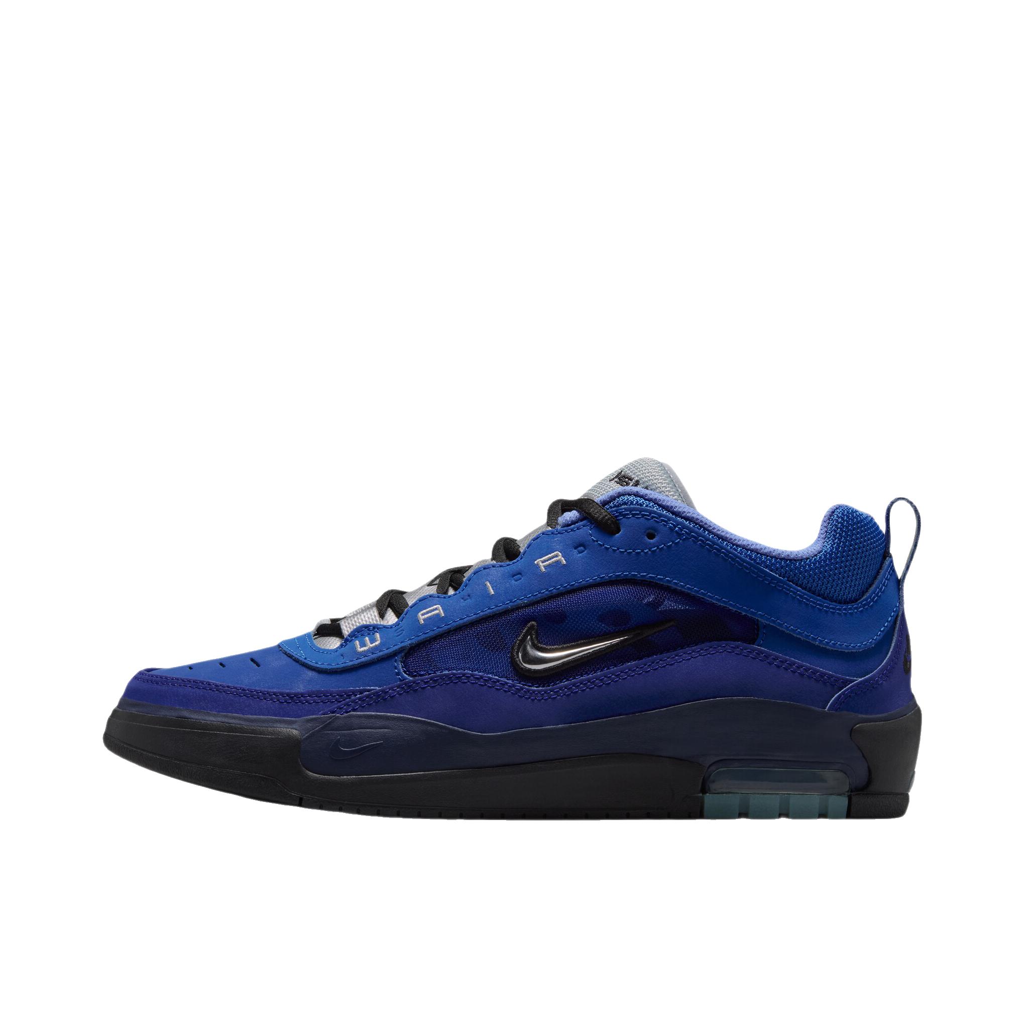 推荐商品：Nike Air Max Ishod 滑板鞋 板鞋 防滑耐磨平衡透气缓震绒面革网眼 低帮/空间蓝/金属银/发光蓝/亮蓝色/皇家宝蓝/宝蓝色