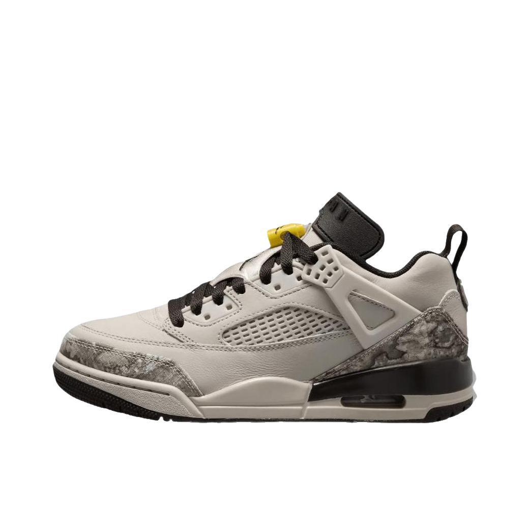 推荐商品：Air Jordan Spizike 篮球鞋 防滑耐磨舒适缓震复古时尚气垫训练冬季轻便比赛支撑包裹性增高 低帮/米色/白色