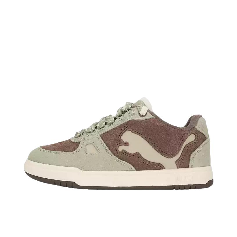 推荐商品：Puma/彪马 Caven III Fluffy 板鞋 中性休闲 灰色/红色