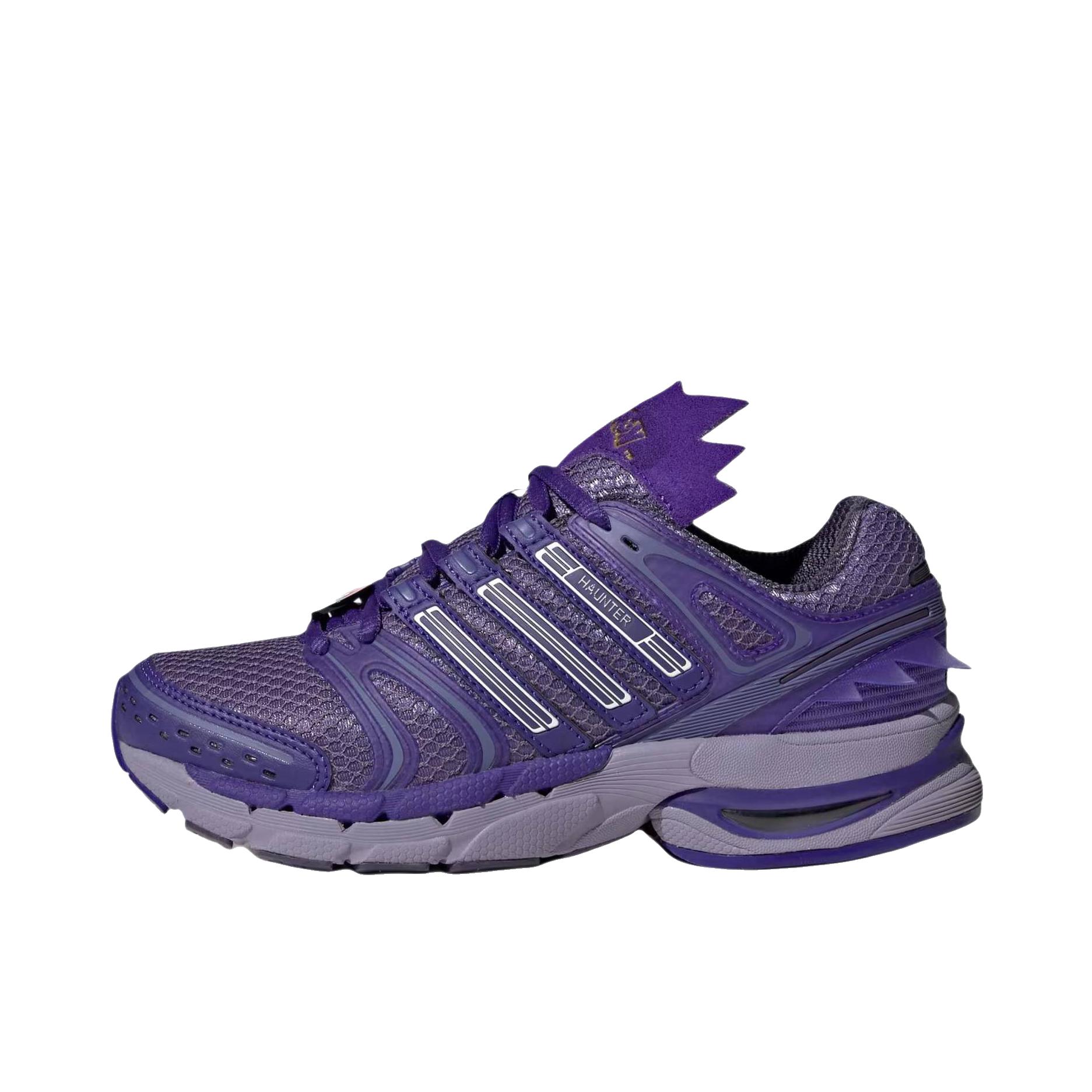 推荐商品：adidas AdiStar Control 5 跑鞋 复古耐磨支撑防滑贴合网面耐穿  POKEMON/宝可梦联名/低帮/大童/紫色/能量墨水色/魔幻丁香色