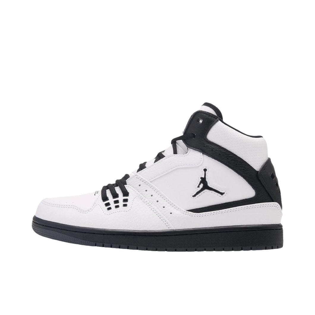 推荐商品：Jordan 1 Flight 缓震 高帮 运动休闲鞋 白色/黑色