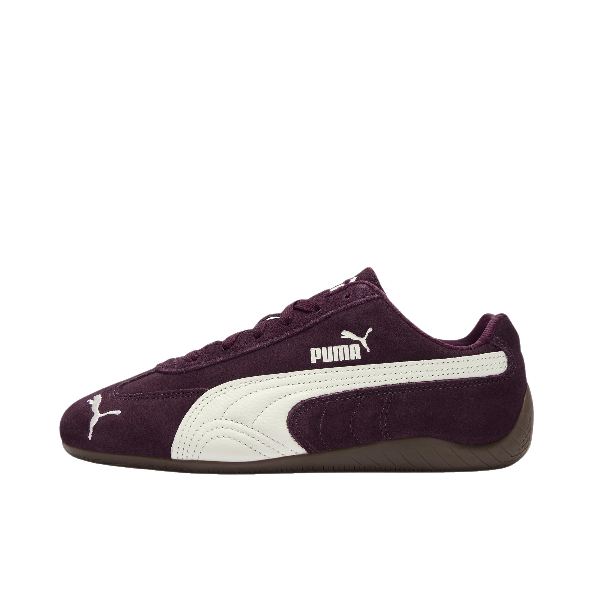 推荐商品：Puma/彪马 Speedcat OG 赛车鞋 德训鞋 训练鞋 T头薄底复古防滑耐磨贴合赛车风流光风 低帮/暗红色/暖白色