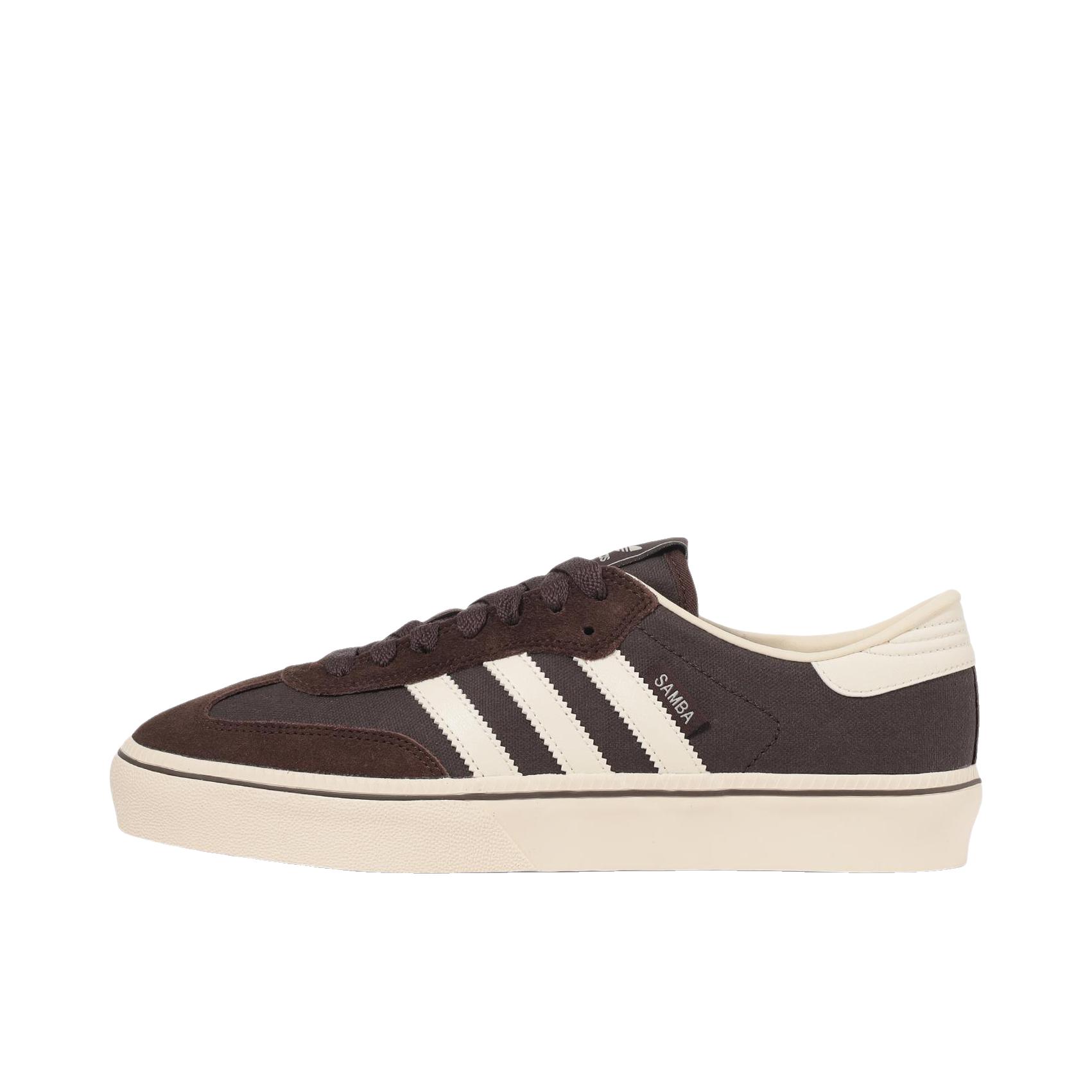 推荐商品：adidas Originals SAMBA ST 板鞋 T头厚底增高 低帮/棕色