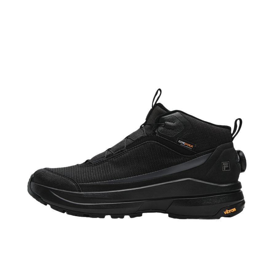 推荐商品：FILA/斐乐 行者HIKER 登山鞋 户外鞋 防滑耐磨舒适 加绒/中帮/黑色
