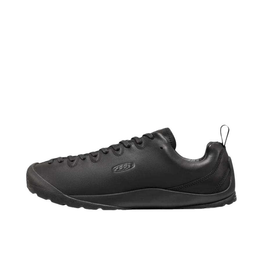 推荐商品：KEEN/科恩 Jasper SE1 户外休闲鞋 皮革百搭回弹厚底 低帮/黑色