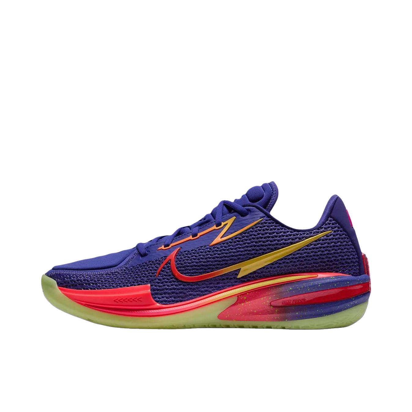 推荐商品：Nike Air Zoom G.T. Cut 1 篮球鞋 防滑耐磨抗冲击包裹性支撑回弹 海外版/低帮/紫色