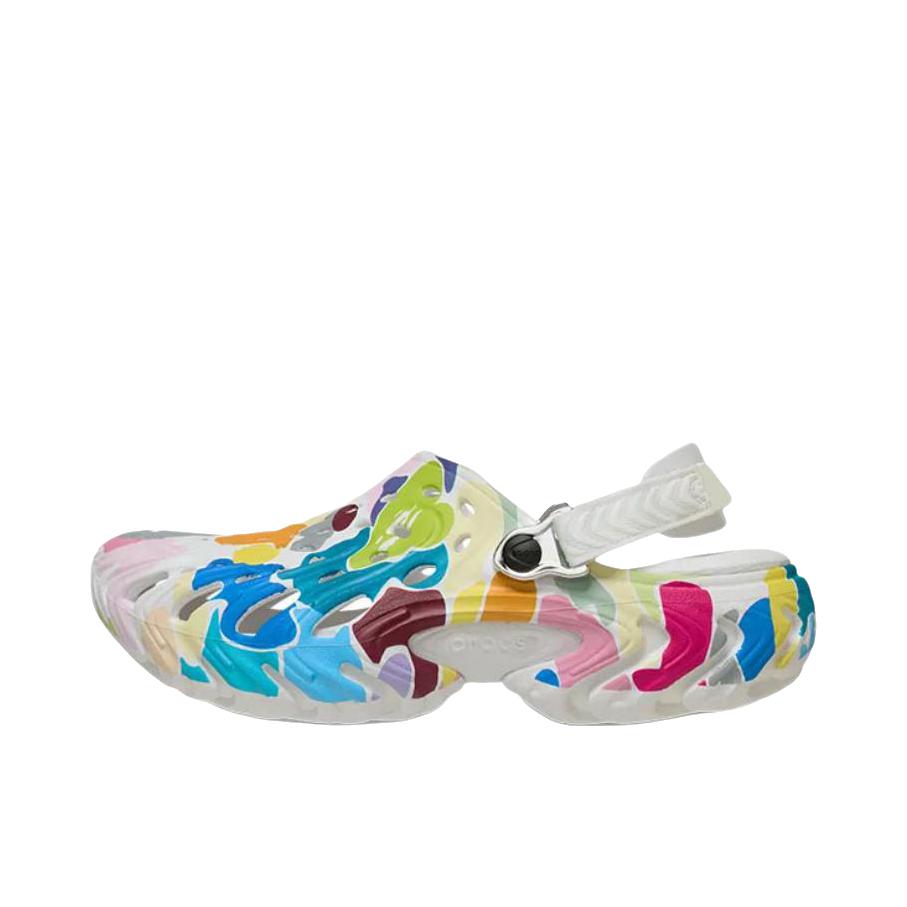 推荐商品：Crocs/卡骆驰 凉鞋 休闲百搭潮流时尚 212493 BAPE联名/纯白色 