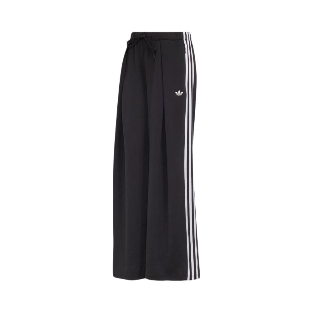 【JENNIE联名】adidas Originals/三叶草 2026AW 中腰串标运动长裤 女装 LD8922 黑