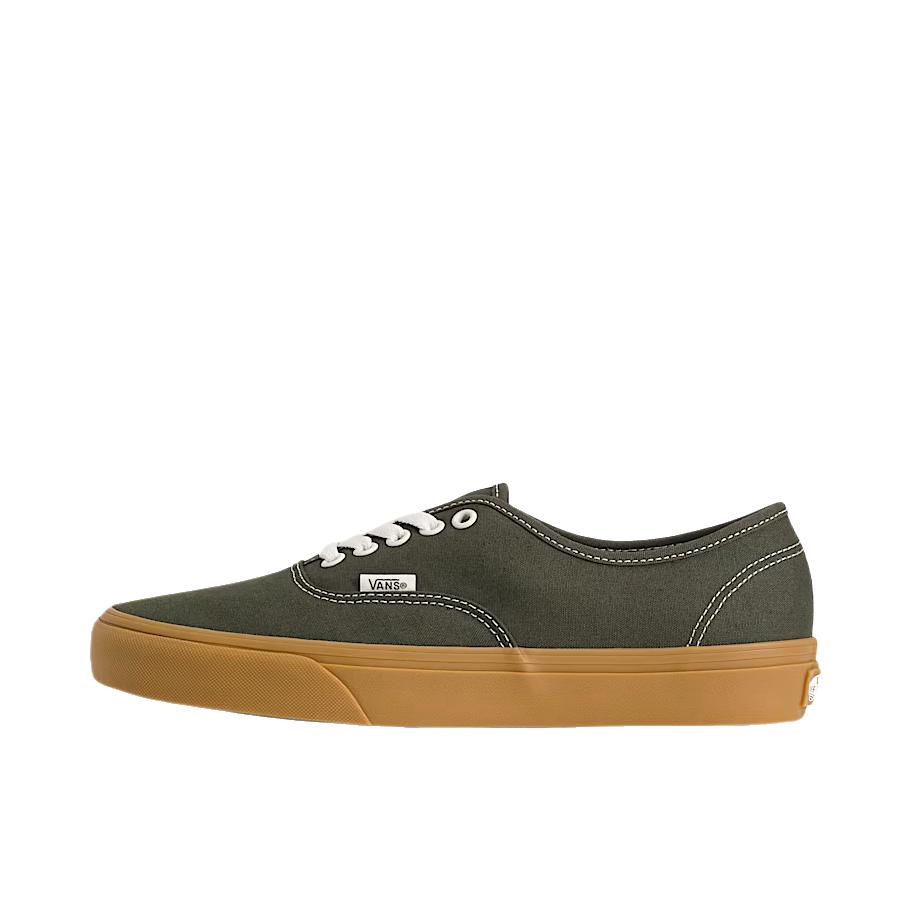 推荐商品：Vans/范斯 Authentic 潮流休闲 轻便舒适 防滑耐磨 百搭运动 复古 板鞋 低帮/胶黑色/曜石蕨绿