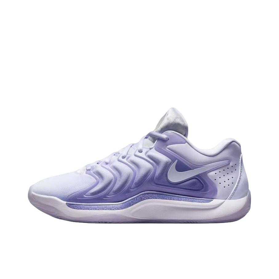 推荐商品：Nike KD 17 篮球鞋 缓震防滑耐磨抗扭抓地支撑舒适百搭训练 低帮/紫色