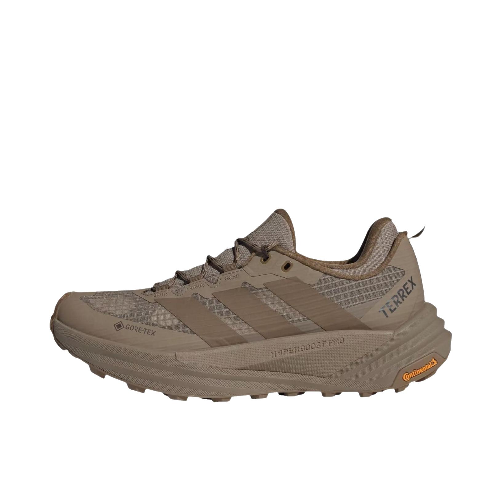 推荐商品：adidas Terrex FREEHIKER 3 GORE-TEX 户外鞋 防水回弹防滑 低帮/卡其六色/氧化棕/深棕色