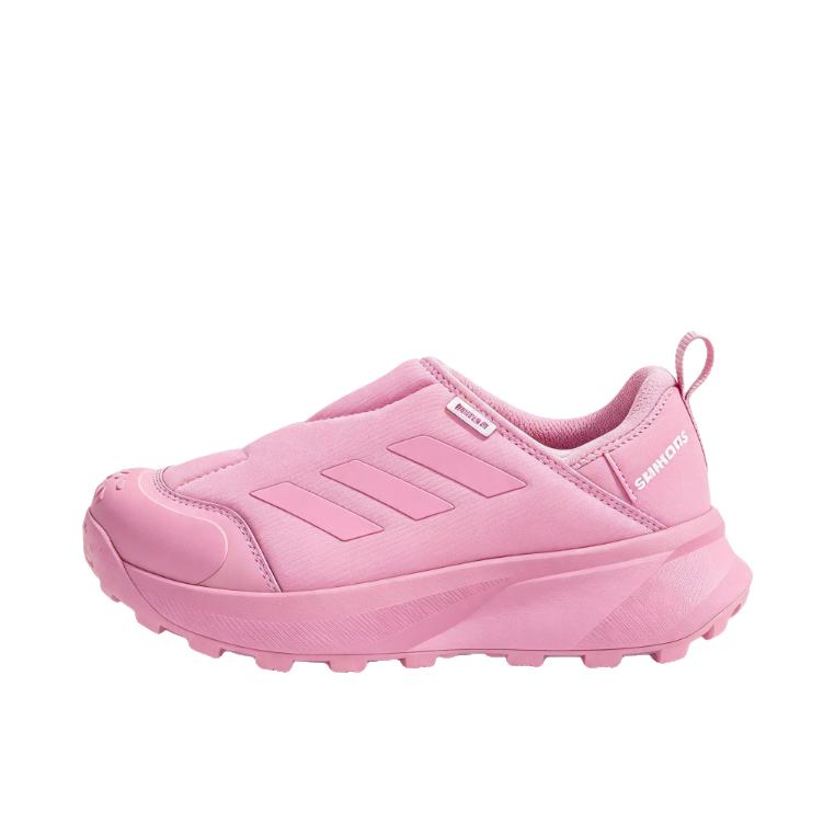 推荐商品：adidas Terrex Cold.Rdy 户外鞋 柔软防滑耐磨舒适保暖低帮百搭厚底 粉色