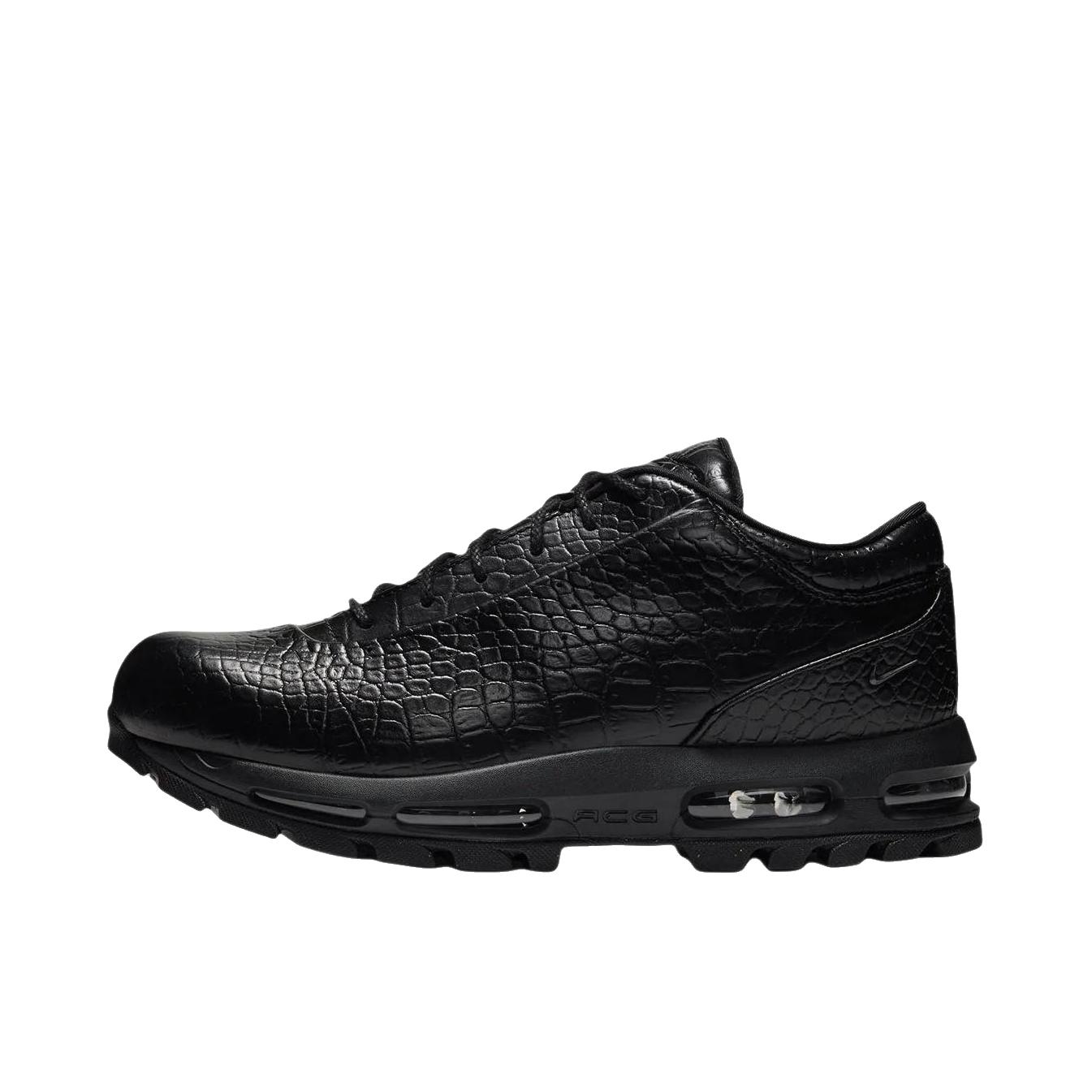 推荐商品：Nike Air Max Goadome 运动休闲鞋 透气低帮系带厚底贴合支撑耐穿 低帮/全黑色