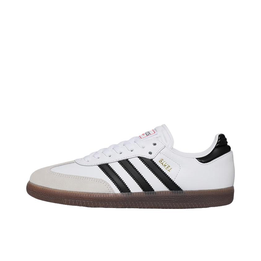 推荐商品：adidas Originals Samba OG T头鞋 板鞋 经典复古舒适百搭耐磨合成革圆头薄底贴合 低帮/白色