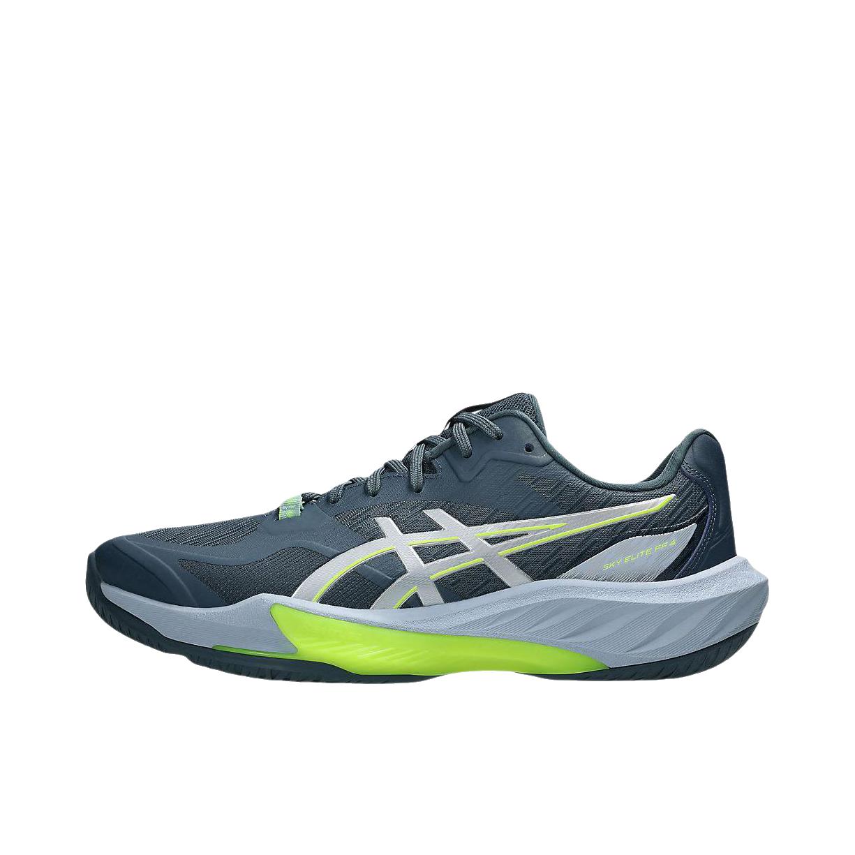 推荐商品：Asics/亚瑟士 SKY ELITE FF 4 排球鞋 柔软支撑厚底圆头 蓝色