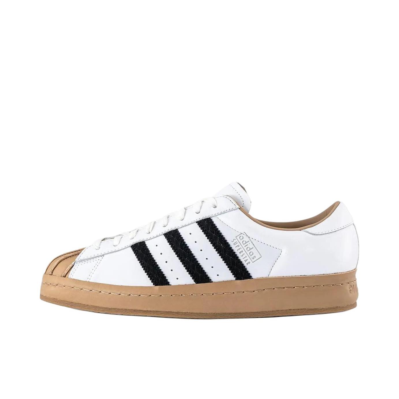 推荐商品：adidas Originals Superstar Vintage 板鞋 复古圆头系带 Offspring联名/白色