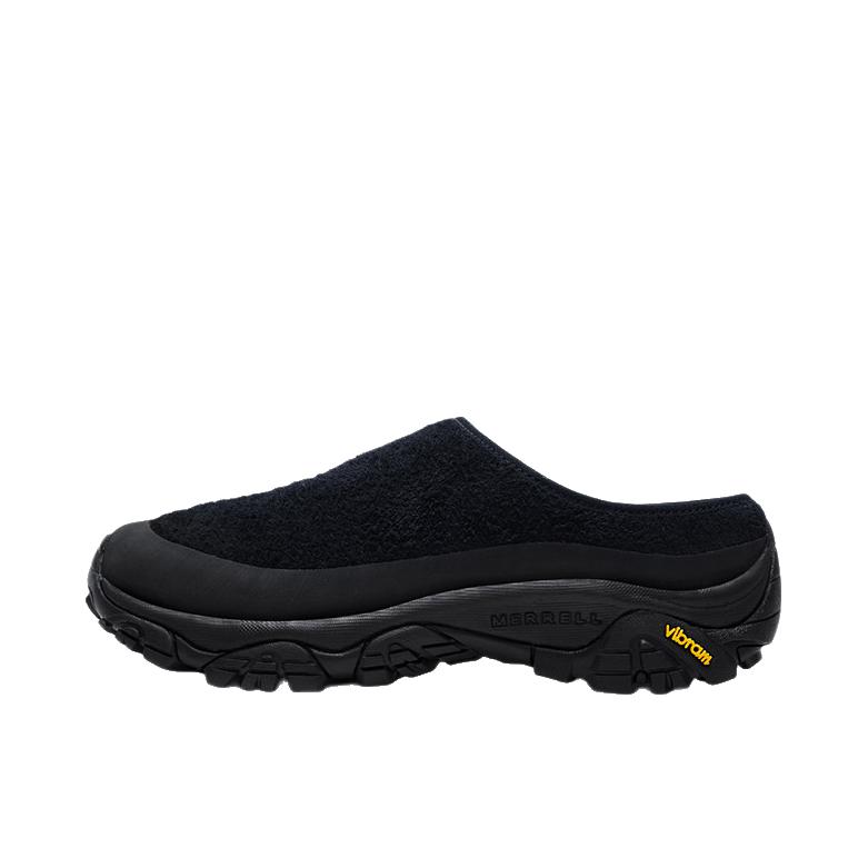推荐商品：Merrell/迈乐 拖鞋 通勤一脚蹬防滑中性 YMC联名/黑色