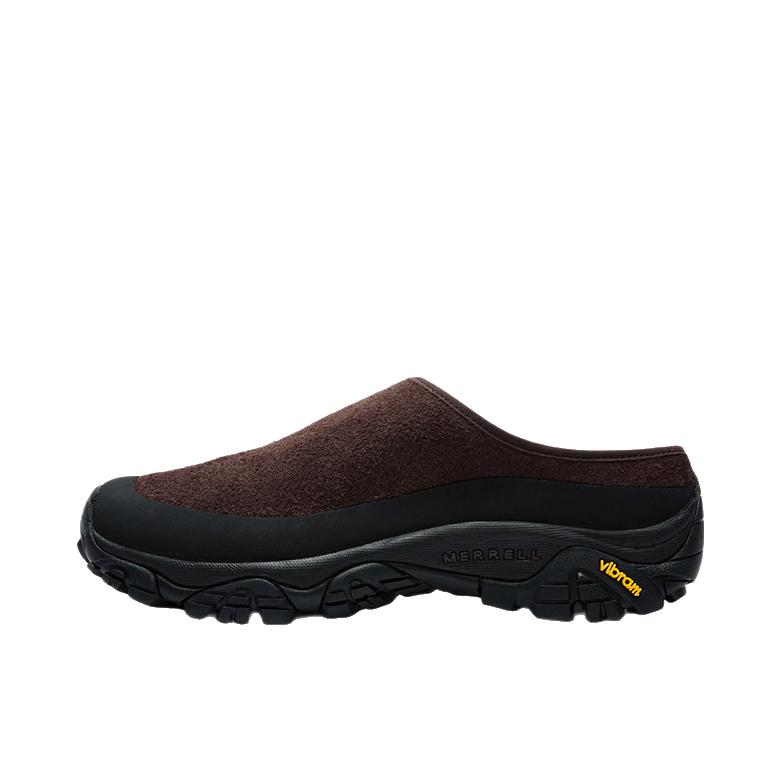 推荐商品：Merrell/迈乐 拖鞋 通勤一脚蹬防滑中性 YMC联名/咖啡色
