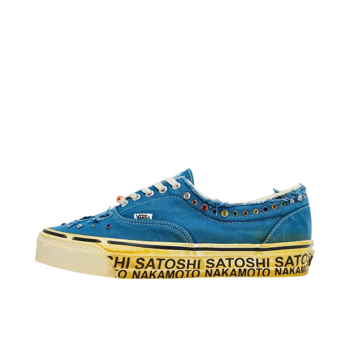 推荐商品：Vans/范斯 Era 95 Lucky Charms Blue 板鞋 舒适耐用 Satoshi Nakamoto Era 95联名/低帮/蓝色