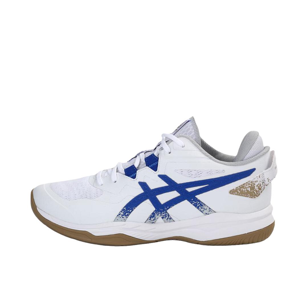 推荐商品：Asics/亚瑟士 Gel-Fastblaze 低帮 实战 支撑 稳定 篮球鞋 白色/蓝色