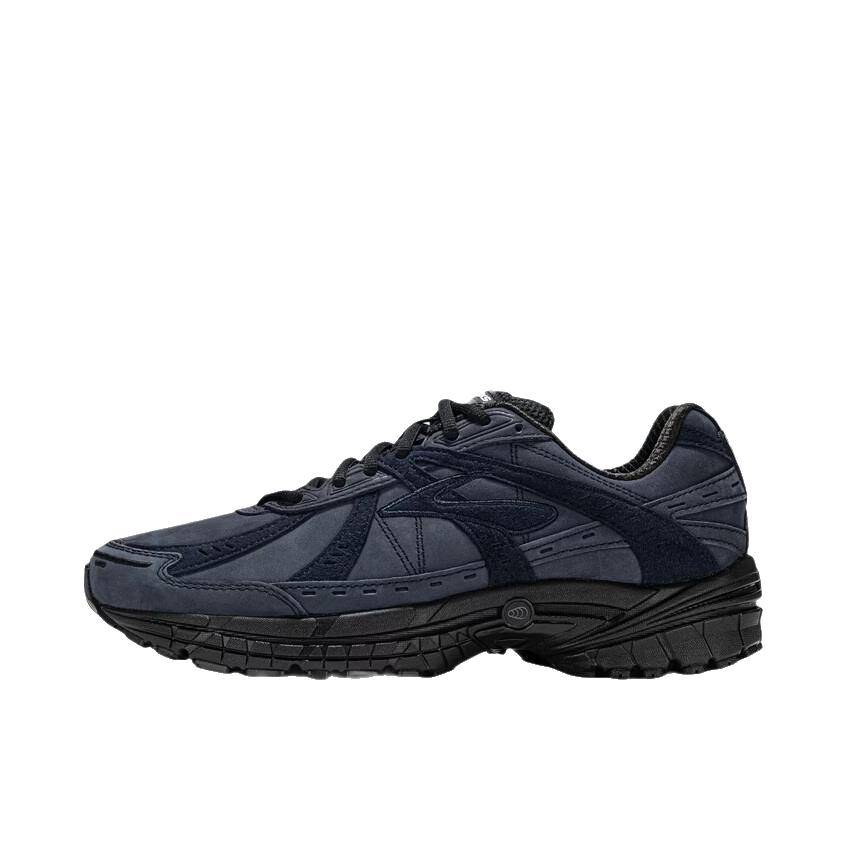 推荐商品：Brooks/布鲁克斯 Adrenaline GTS 10 跑鞋 圆头防滑耐磨 藏青色/黑色