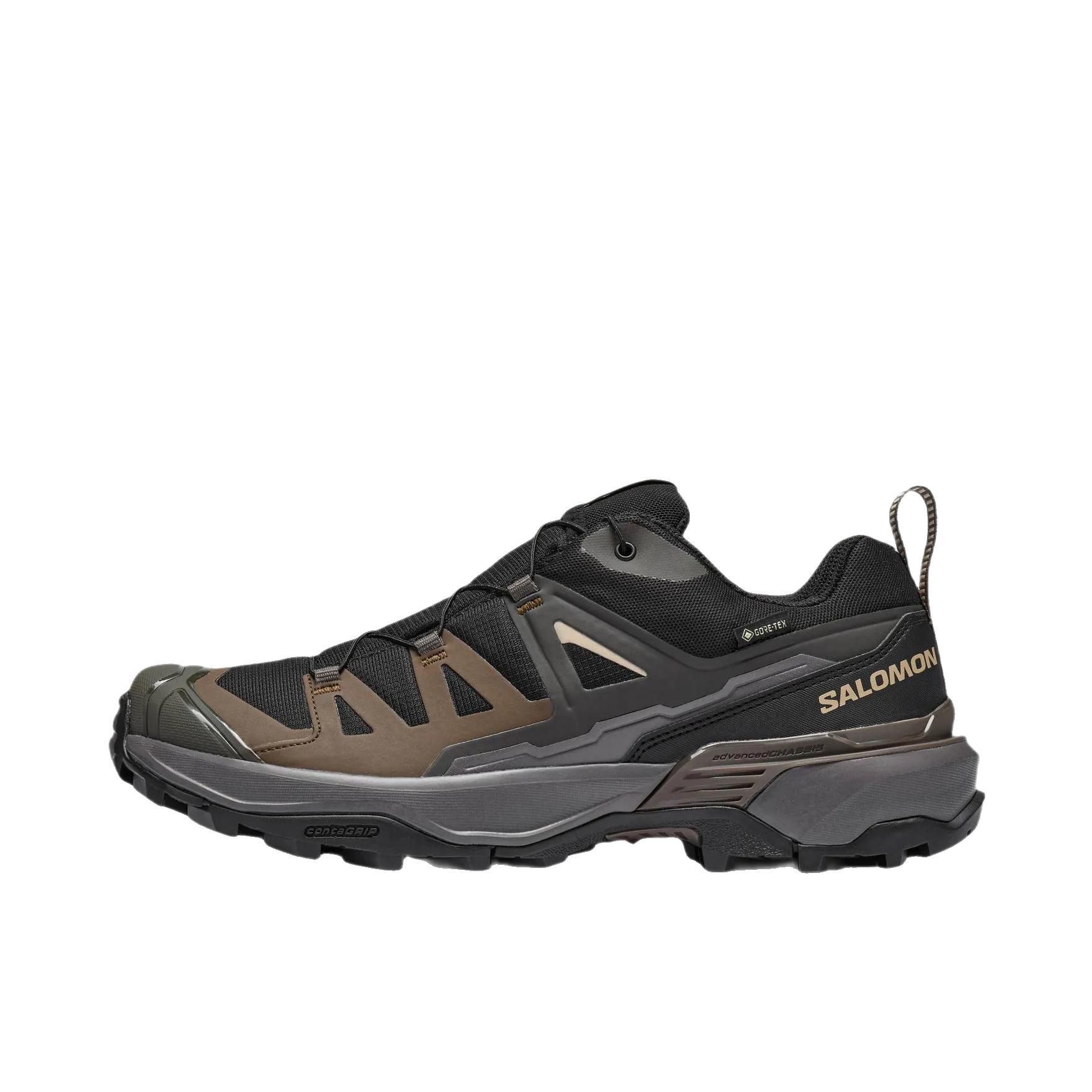 推荐商品：Salomon/萨洛蒙 X Ultra 360 减震轻便 防滑耐磨 越野耐用 防水圆头 户外鞋 徒步鞋 低帮/黑色